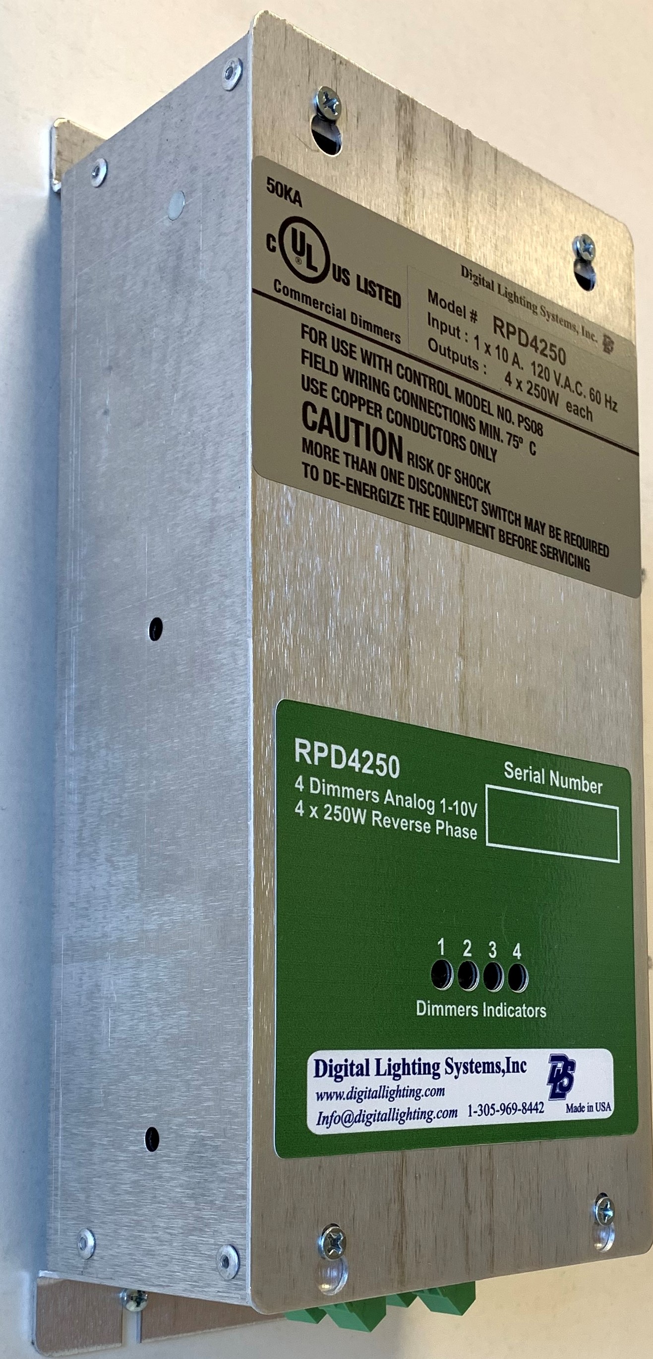 010V Analog Dimmers and Switch Packs